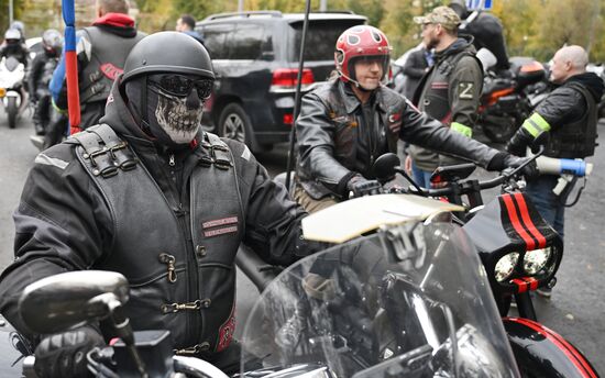 Закрытие сезона мотоклубом "Ночные Волки" 