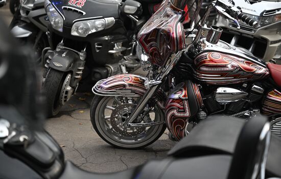 Закрытие сезона мотоклубом "Ночные Волки" 