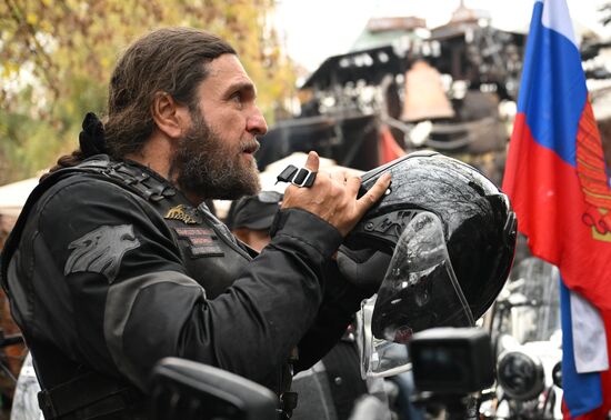 Закрытие сезона мотоклубом "Ночные Волки" 