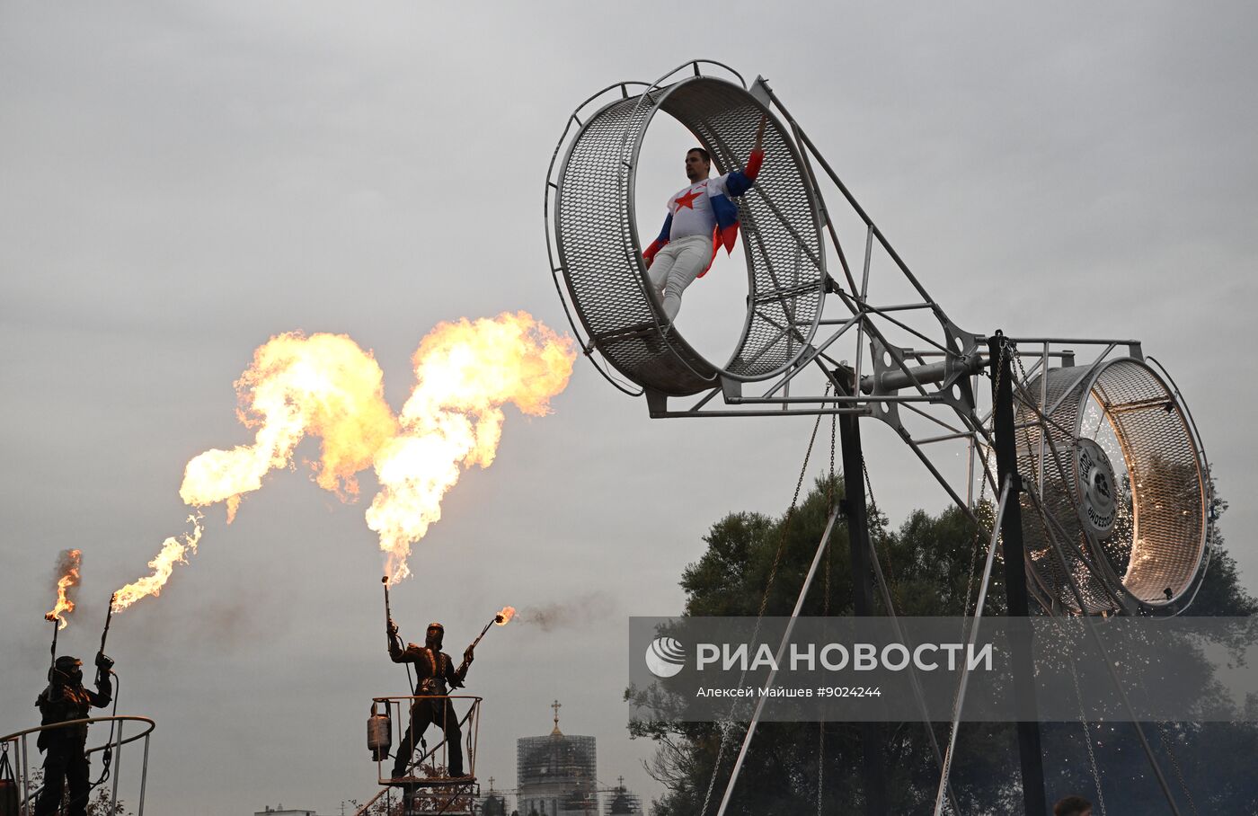 Закрытие сезона мотоклубом "Ночные Волки" 