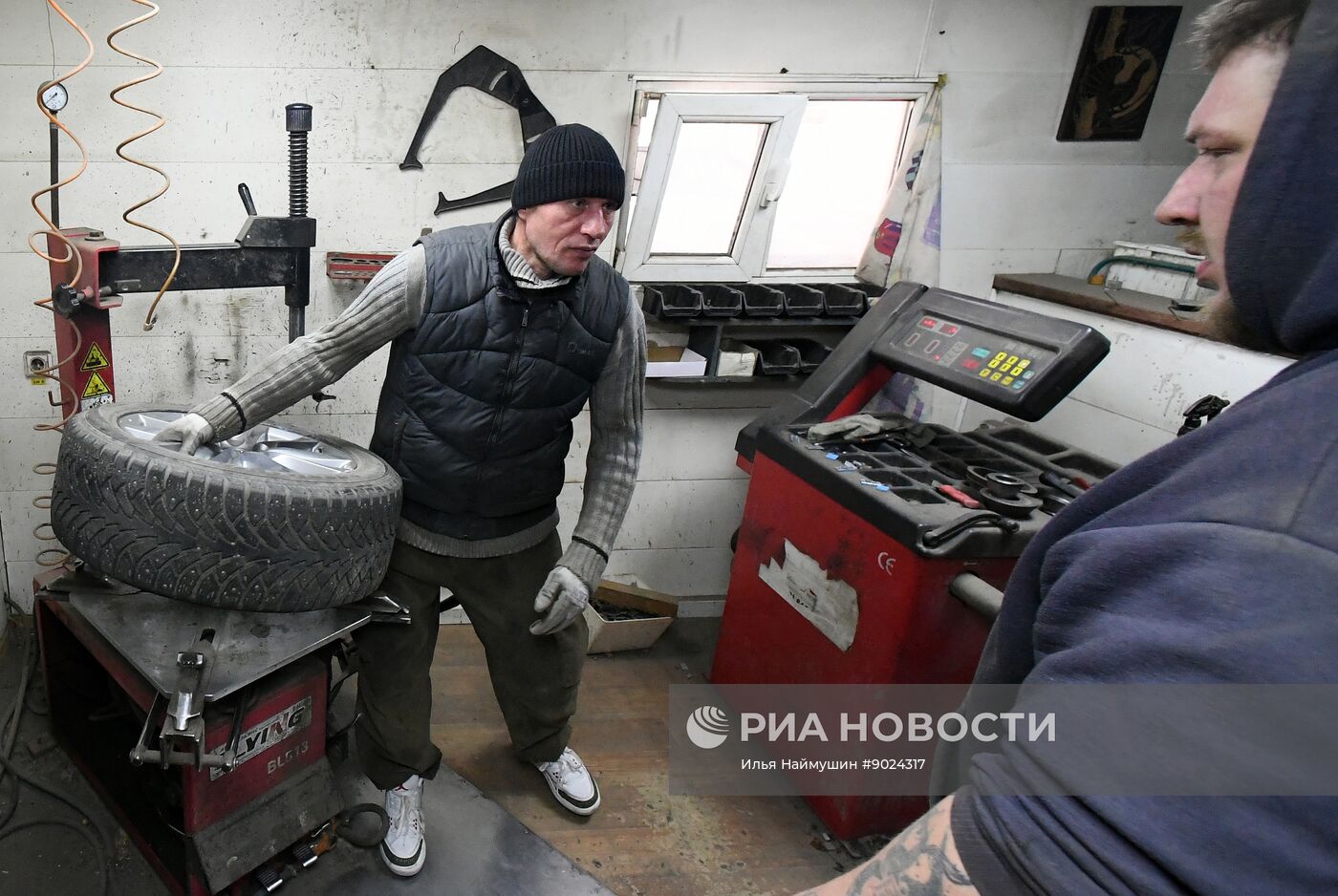 Сезонный шиномонтаж в Красноярске