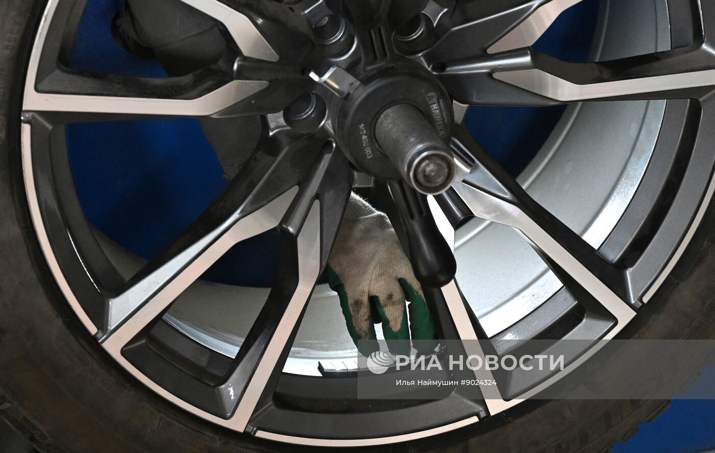 Сезонный шиномонтаж в Красноярске