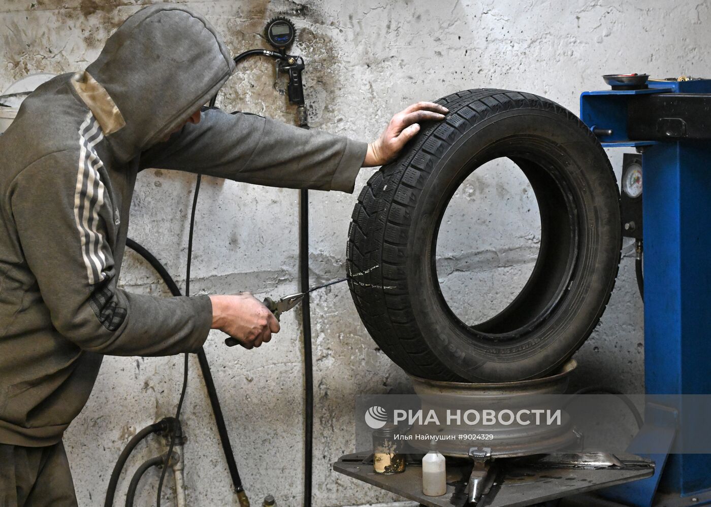Сезонный шиномонтаж в Красноярске