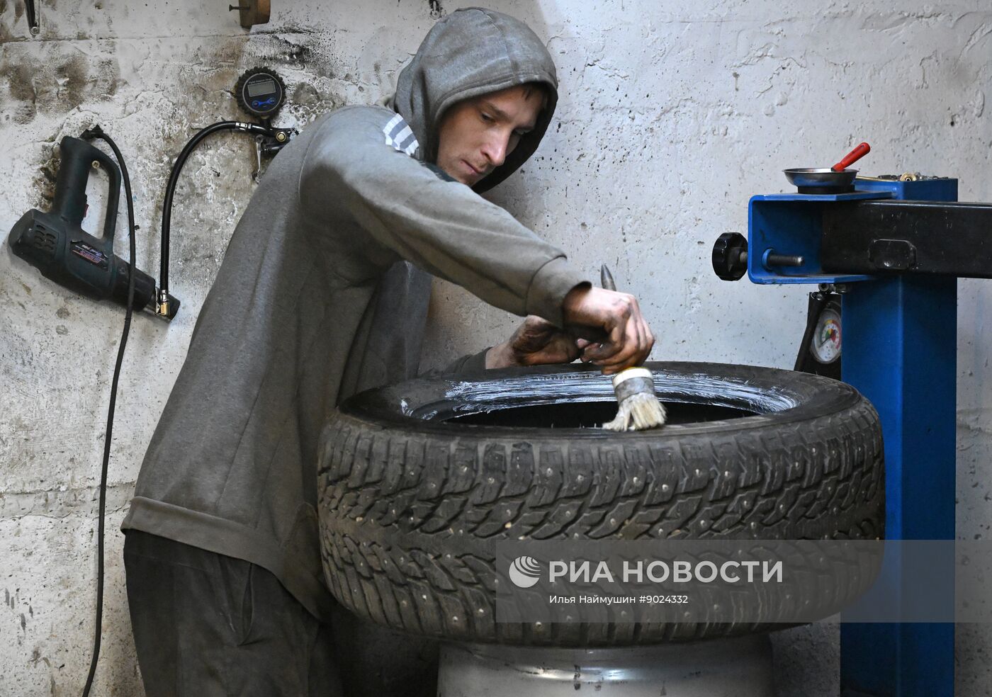 Сезонный шиномонтаж в Красноярске