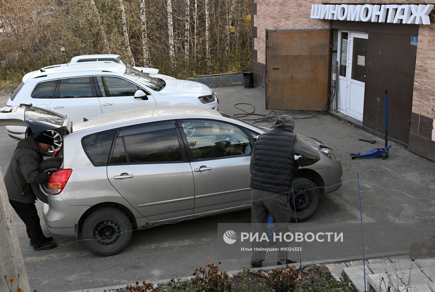 Сезонный шиномонтаж в Красноярске