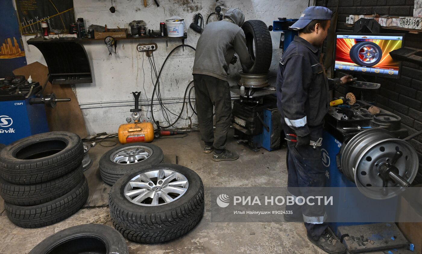 Сезонный шиномонтаж в Красноярске