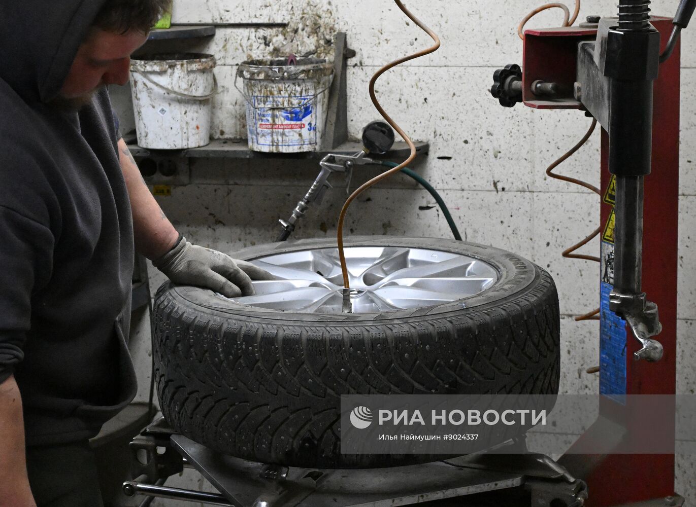 Сезонный шиномонтаж в Красноярске