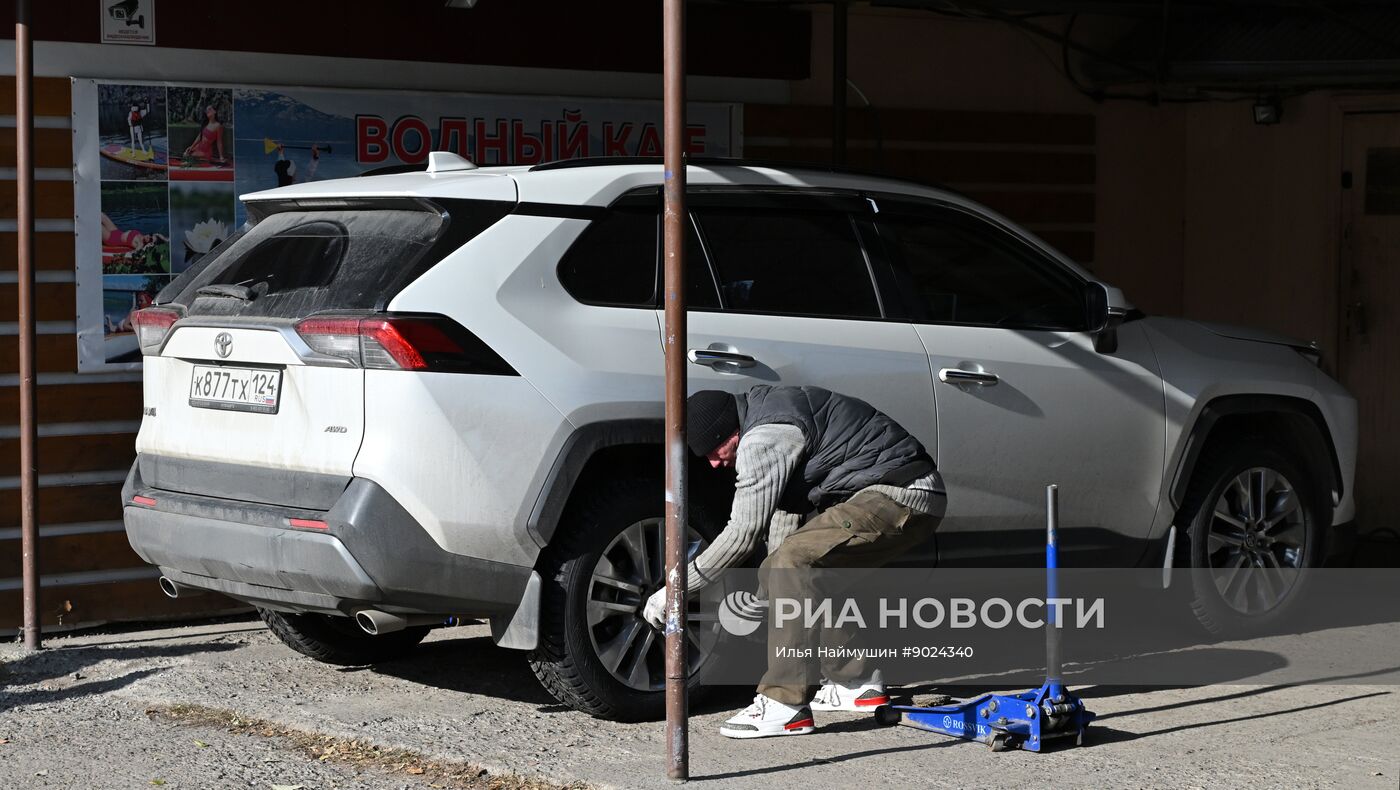 Сезонный шиномонтаж в Красноярске