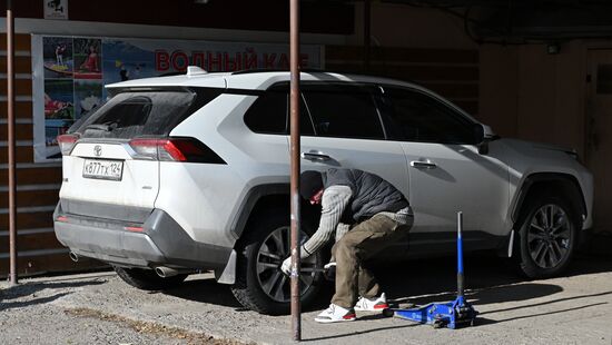 Сезонный шиномонтаж в Красноярске