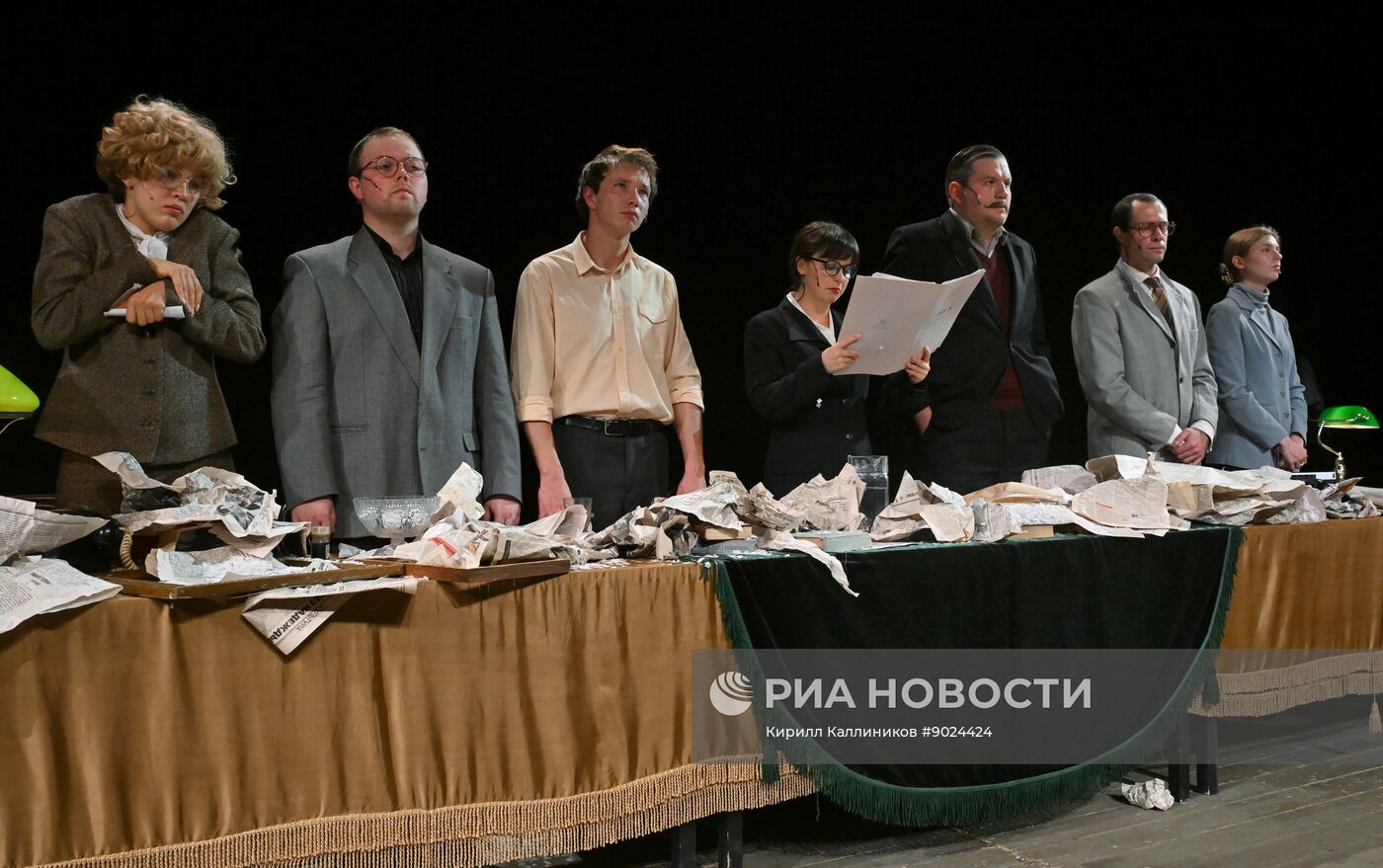 Спектакль "Ося. Иосиф. Joseph" в Театре Маяковского в Москве