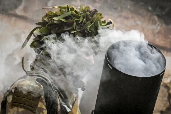 Боевая работа расчета пушки 2С5 "Гиацинт-С" группировки войск "Центр" в зоне СВО