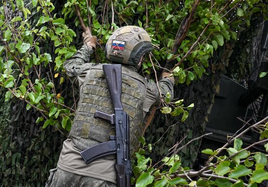 Боевая работа расчета пушки 2С5 "Гиацинт-С" группировки войск "Центр" в зоне СВО