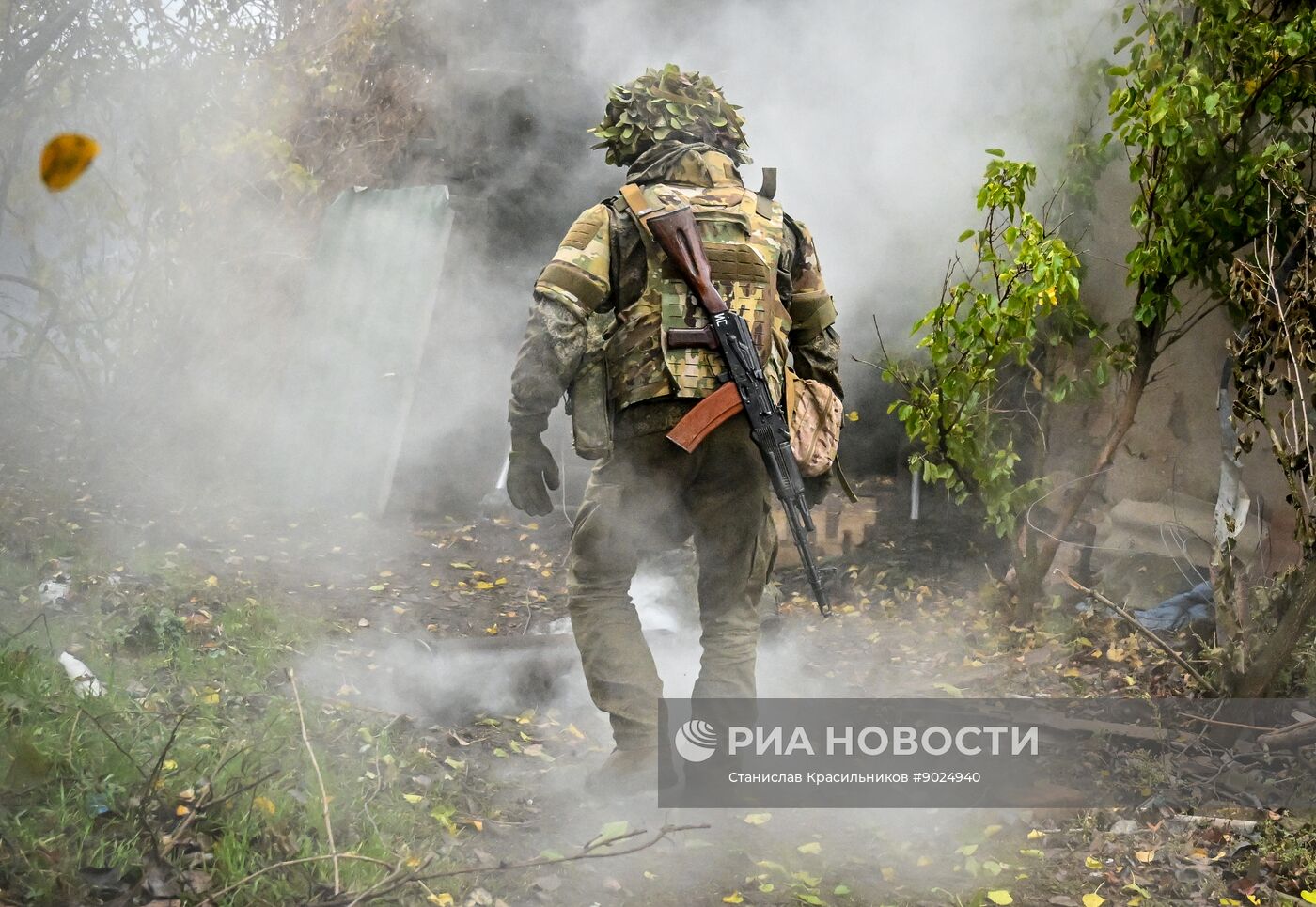 Боевая работа расчета пушки 2С5 "Гиацинт-С" группировки войск "Центр" в зоне СВО