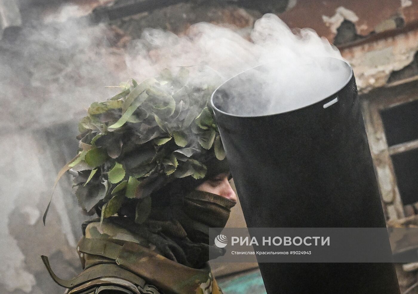 Боевая работа расчета пушки 2С5 "Гиацинт-С" группировки войск "Центр" в зоне СВО