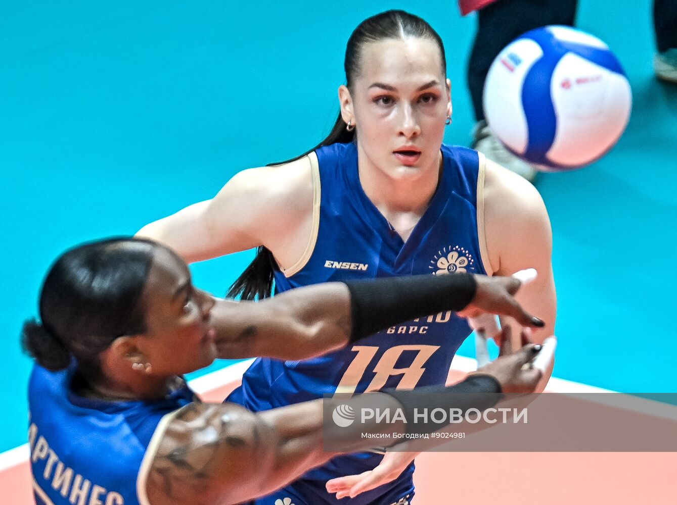 Волейбол. Суперлига. "Динамо-Ак Барс" (Казань) - "Корабелка" (Санкт-Петербург)