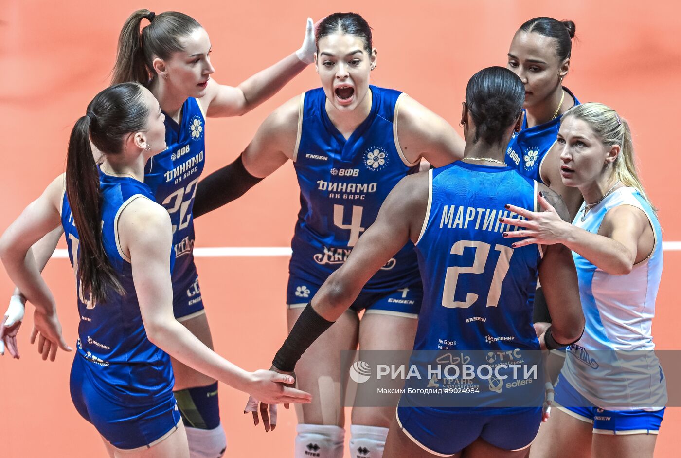 Волейбол. Суперлига. "Динамо-Ак Барс" (Казань) - "Корабелка" (Санкт-Петербург)