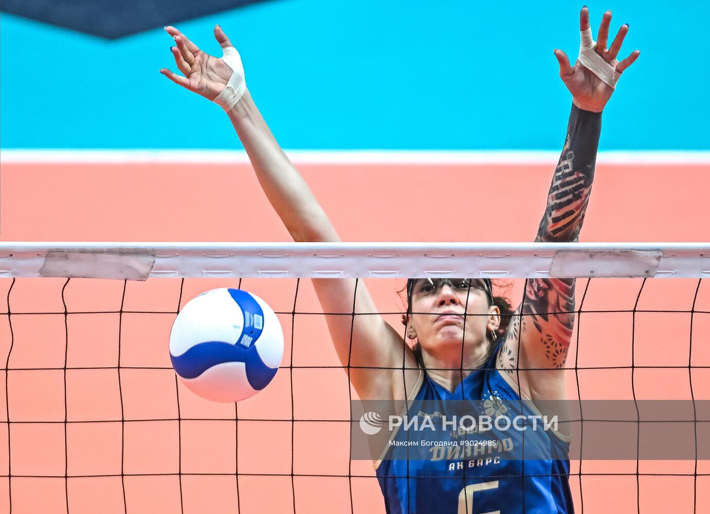 Волейбол. Суперлига. "Динамо-Ак Барс" (Казань) - "Корабелка" (Санкт-Петербург)