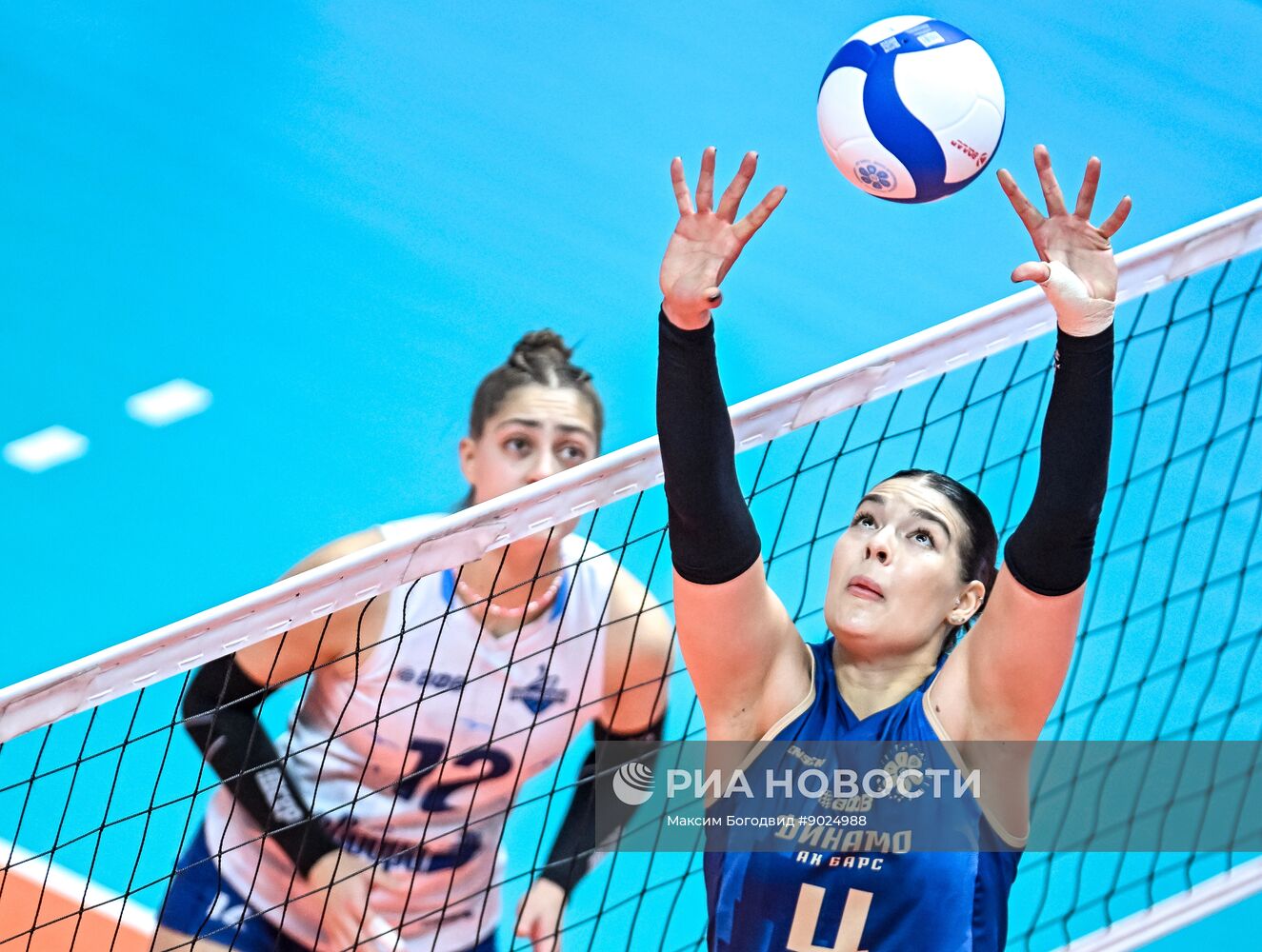 Волейбол. Суперлига. "Динамо-Ак Барс" (Казань) - "Корабелка" (Санкт-Петербург)