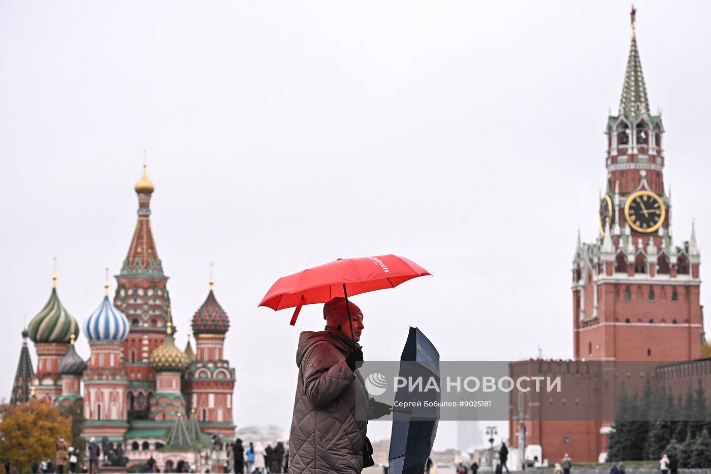 Дождливая погода в Москве