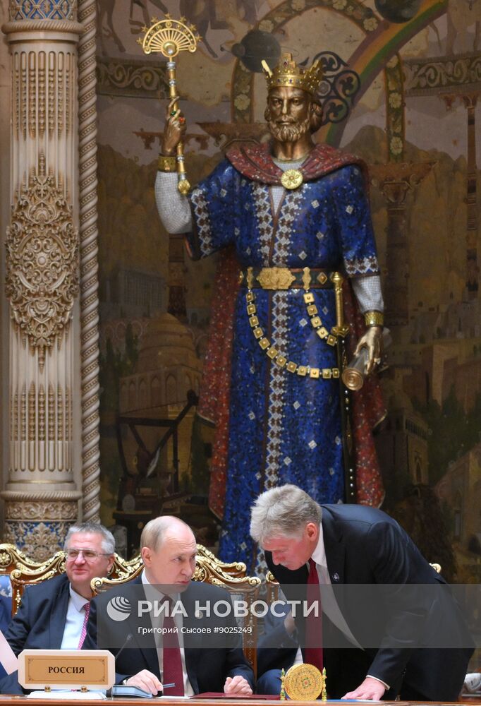 Заседание совета глав государств СНГ