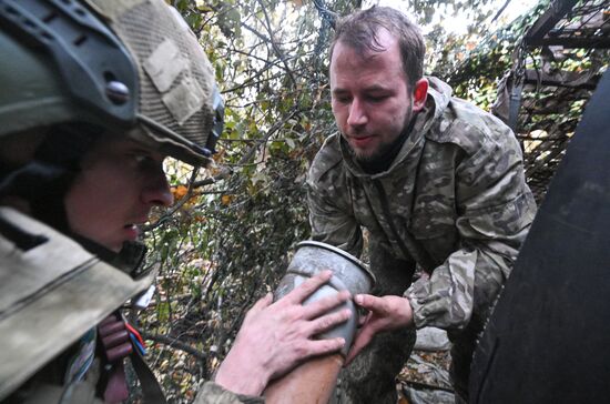 Боевая работа экипажа танка Т-72 группировки войск "Центр" в зоне СВО