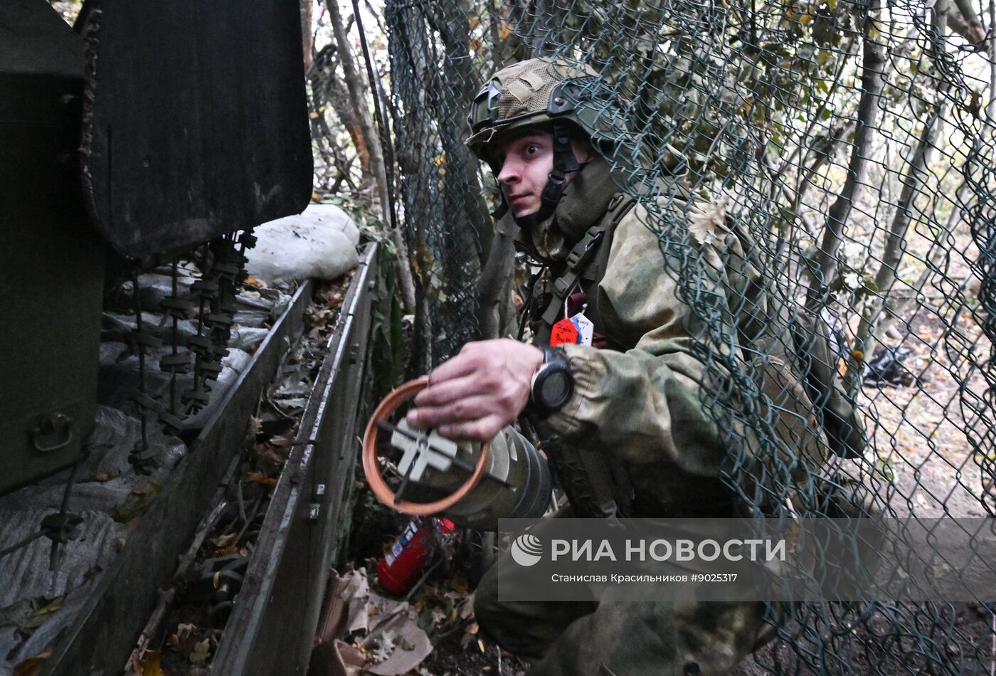 Боевая работа экипажа танка Т-72 группировки войск "Центр" в зоне СВО