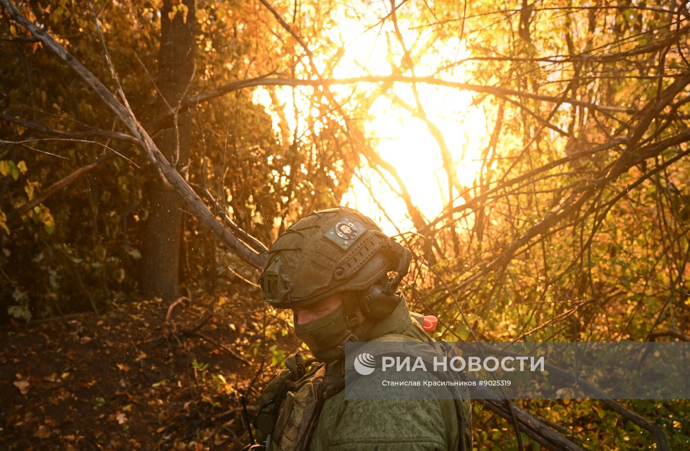 Боевая работа экипажа танка Т-72 группировки войск "Центр" в зоне СВО
