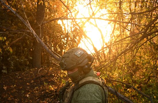 Боевая работа экипажа танка Т-72 группировки войск "Центр" в зоне СВО