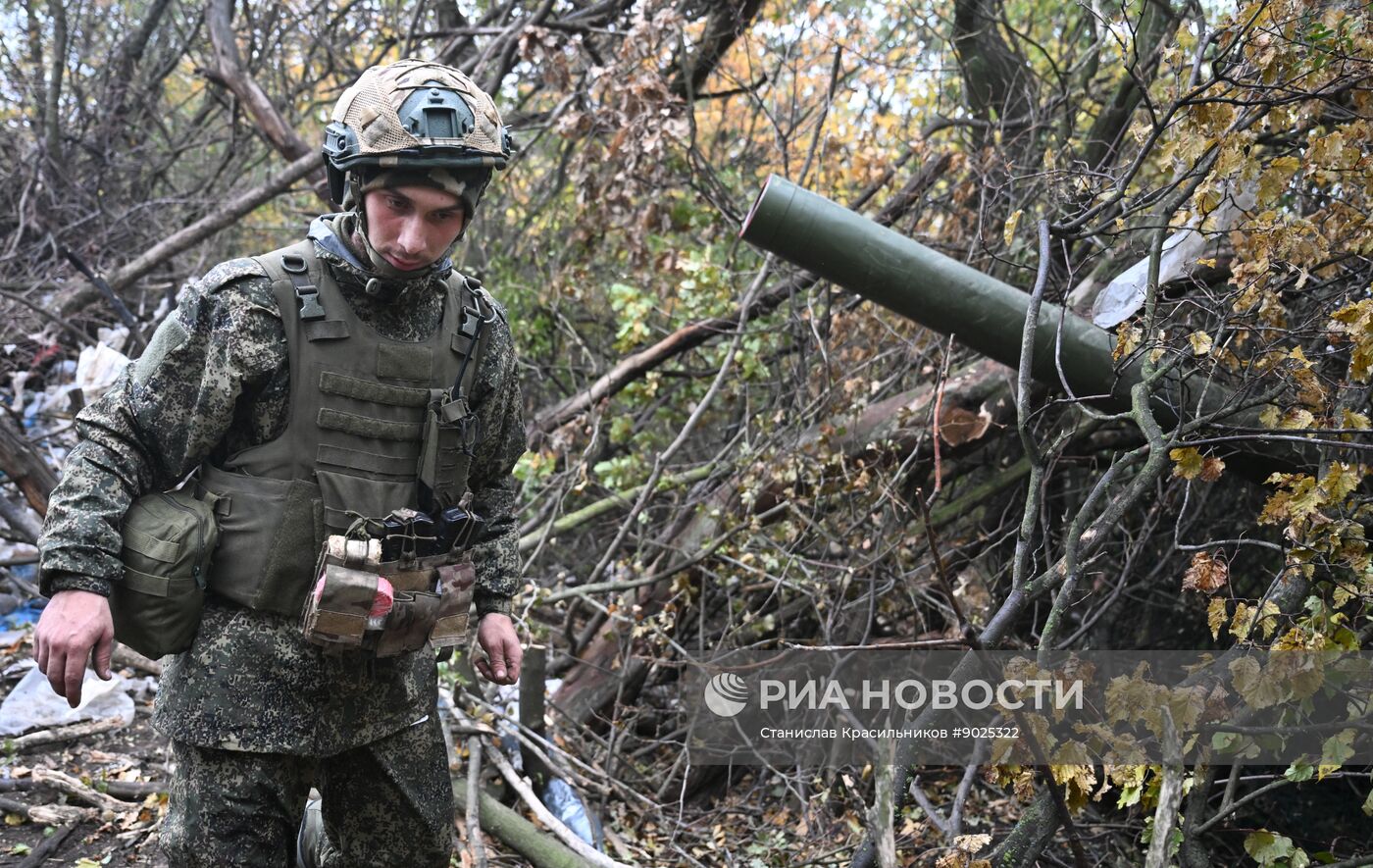 Боевая работа экипажа танка Т-72 группировки войск "Центр" в зоне СВО