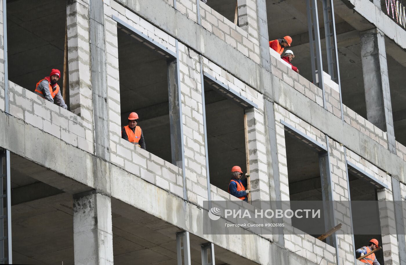 Строительство нового лечебного комплекса ГБУЗ города Москвы "Больница №52"