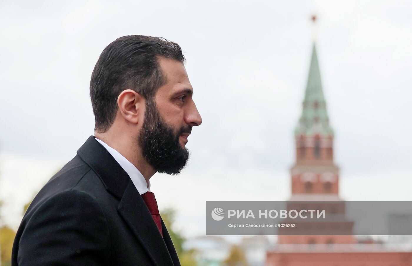 Встреча президента Владимира Путина и президента Сирии Ахмеда аш-Шараа