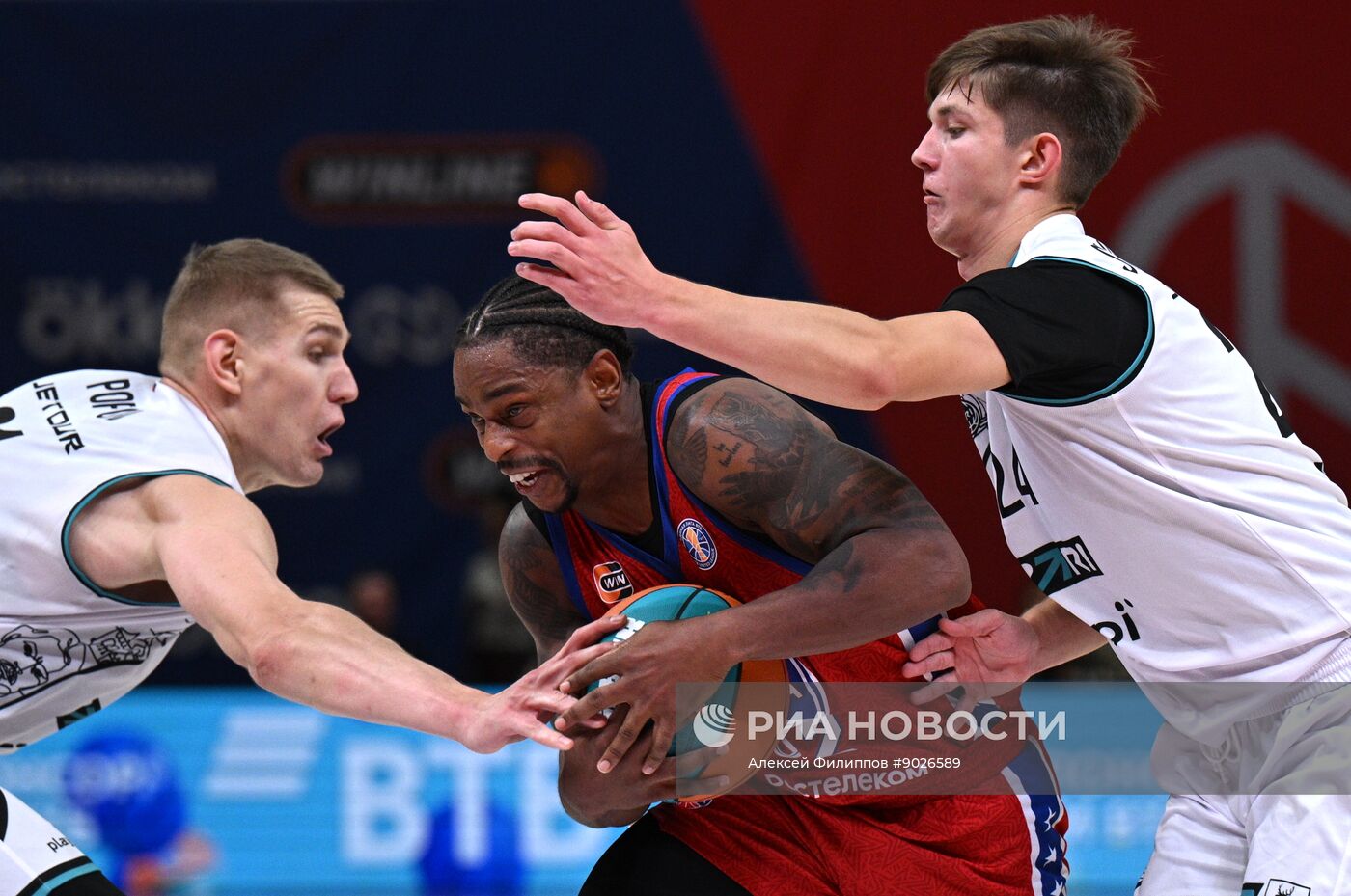 Баскетбол. Единая лига ВТБ. ЦСКА (Москва) - "Пари НН" (Нижний Новгород)