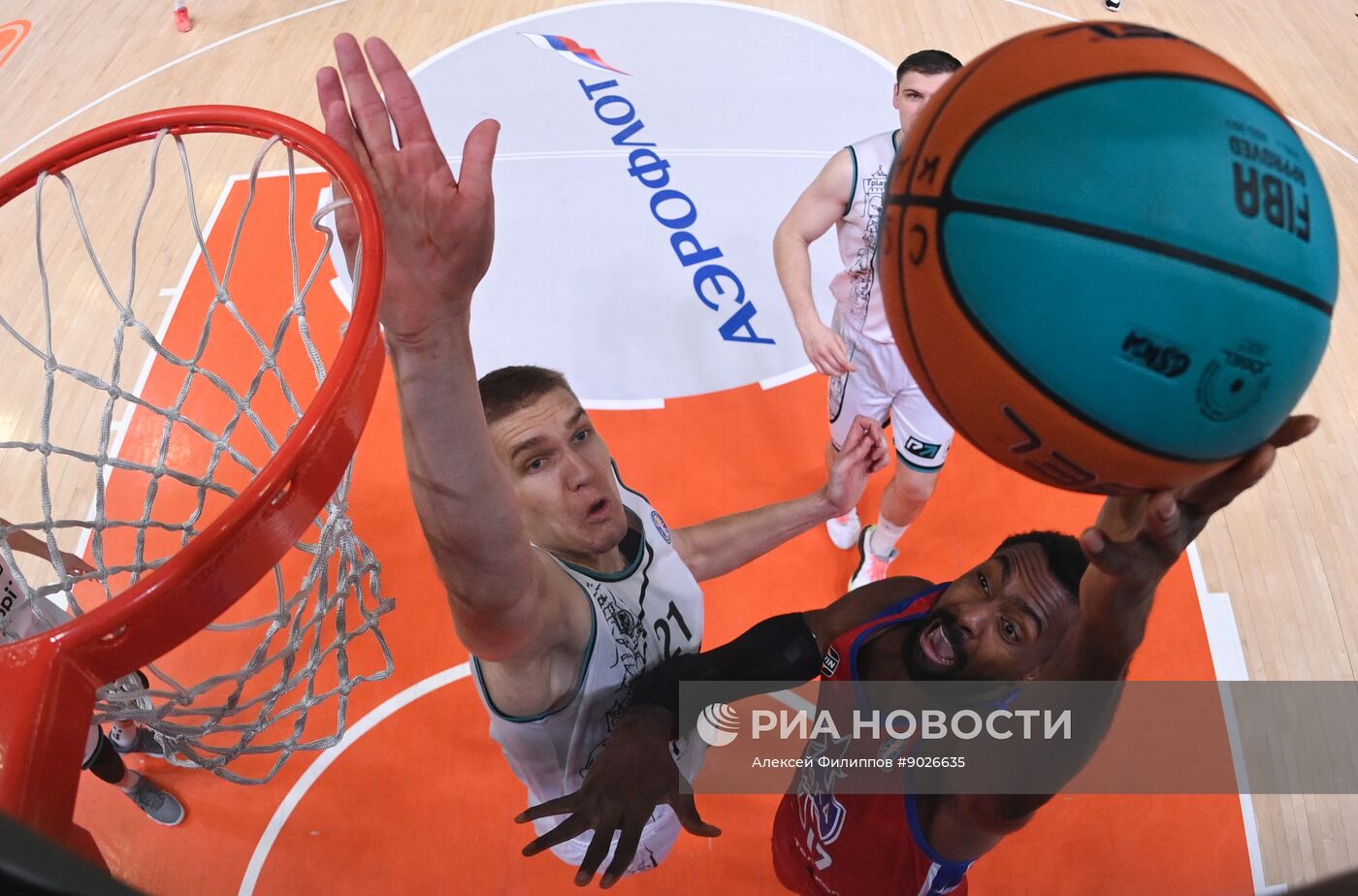 Баскетбол. Единая лига ВТБ. ЦСКА (Москва) - "Пари НН" (Нижний Новгород)