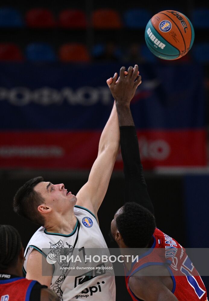 Баскетбол. Единая лига ВТБ. ЦСКА (Москва) - "Пари НН" (Нижний Новгород)