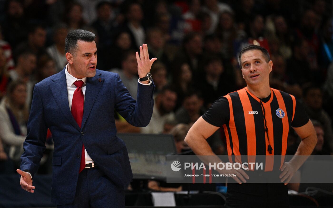 Баскетбол. Единая лига ВТБ. ЦСКА (Москва) - "Пари НН" (Нижний Новгород)