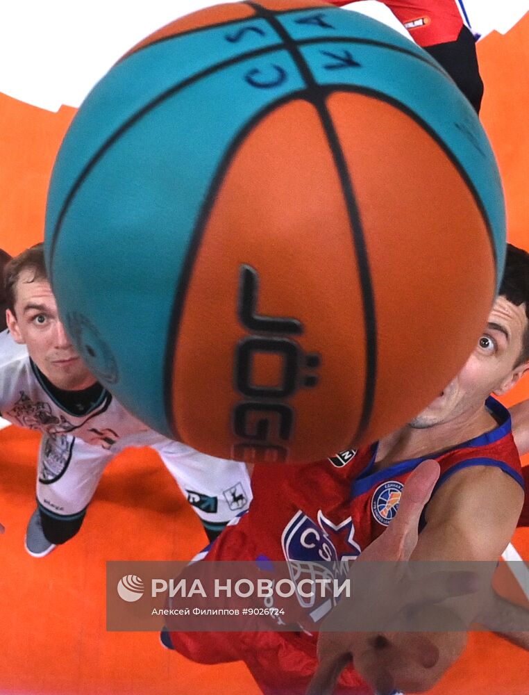 Баскетбол. Единая лига ВТБ. ЦСКА (Москва) - "Пари НН" (Нижний Новгород)