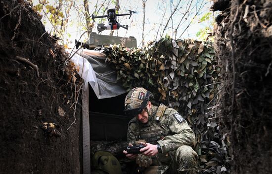 Боевая работа расчетов БПЛА группировки "Центр"