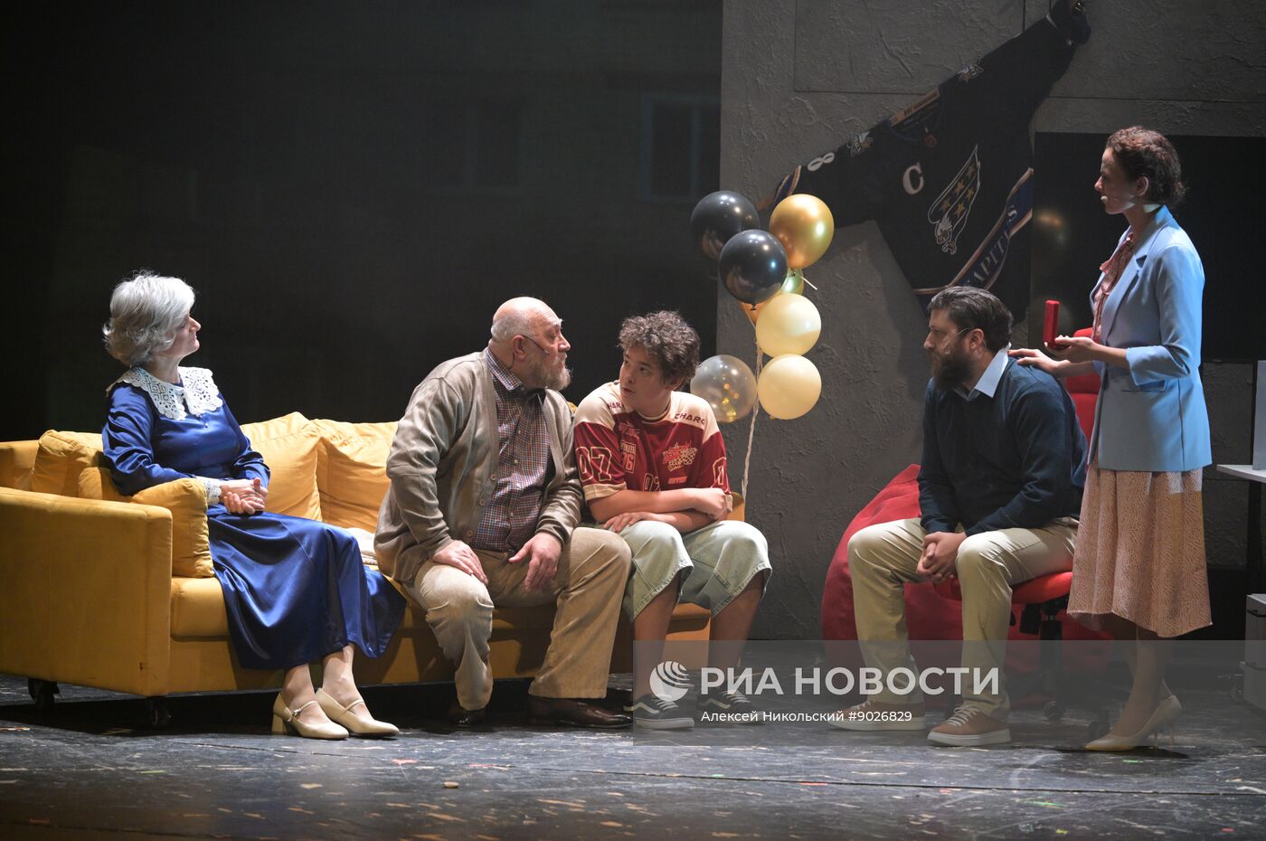 Спектакль "Ты у меня одна" в Московском Губернском театре