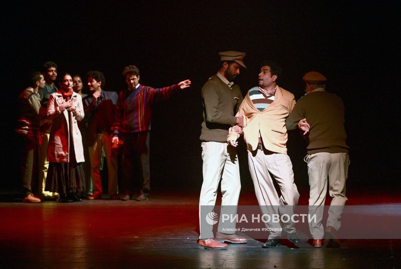 Спектакль "Братья Карамжале" в рамках международного театрального фестиваля "Балтийский дом"