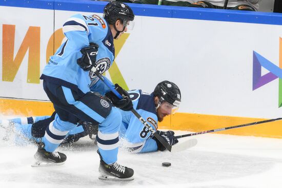 Хоккей. КХЛ. "Сибирь" (Новосибирск)  - "Ак Барс" (Казань)