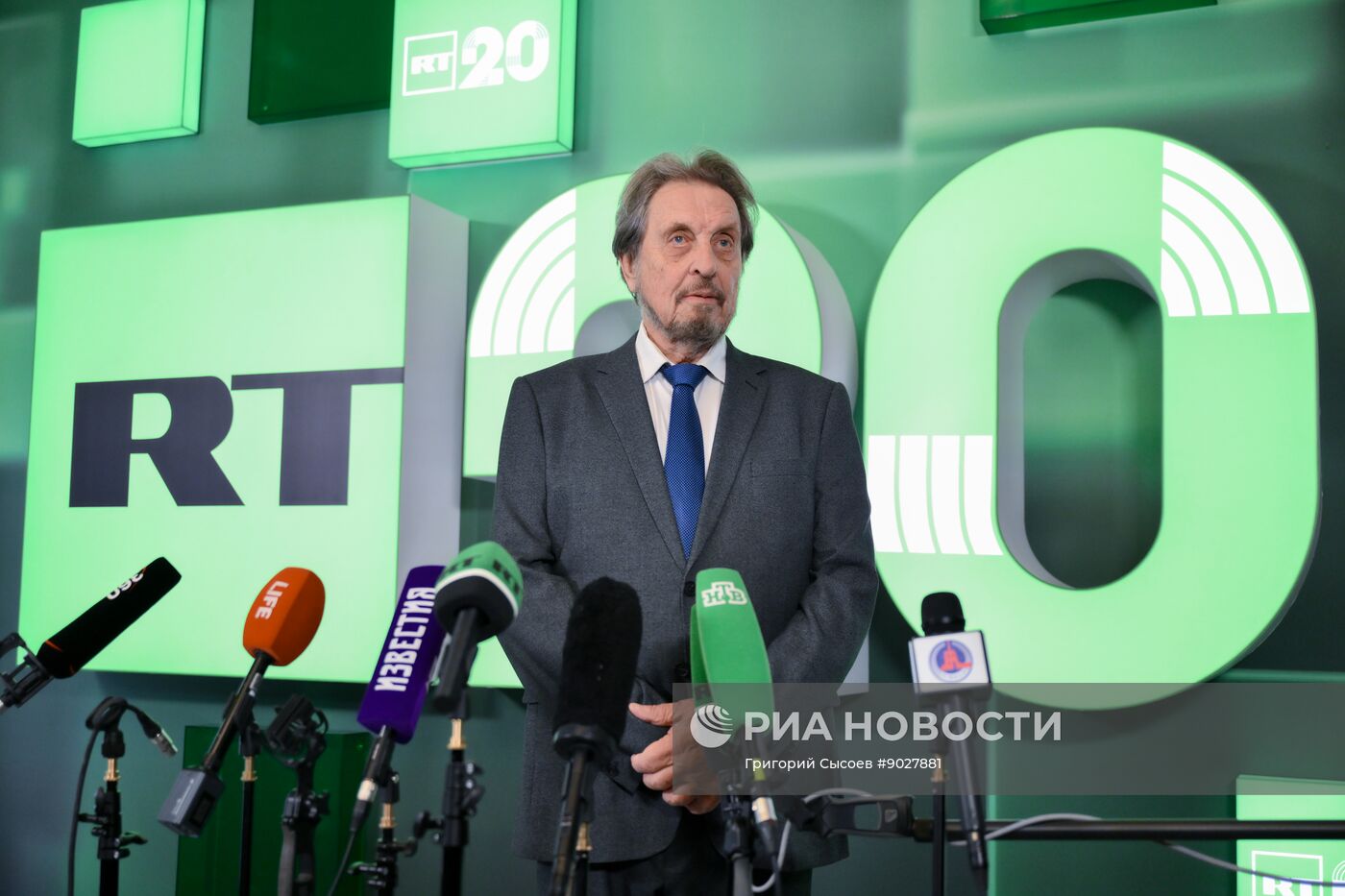 Празднование 20-летия международного телеканала RT