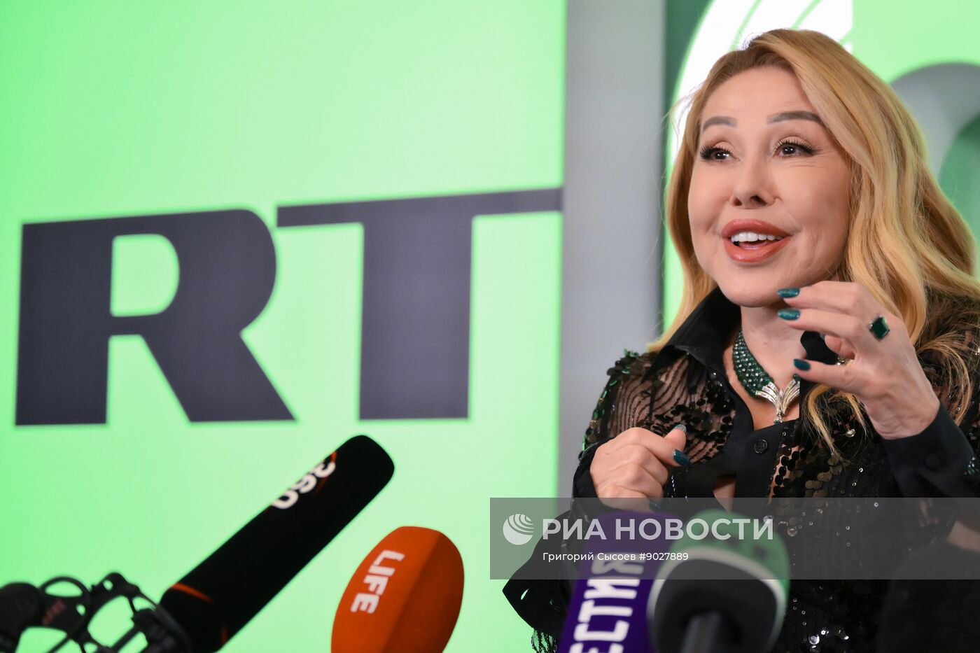 Празднование 20-летия международного телеканала RT