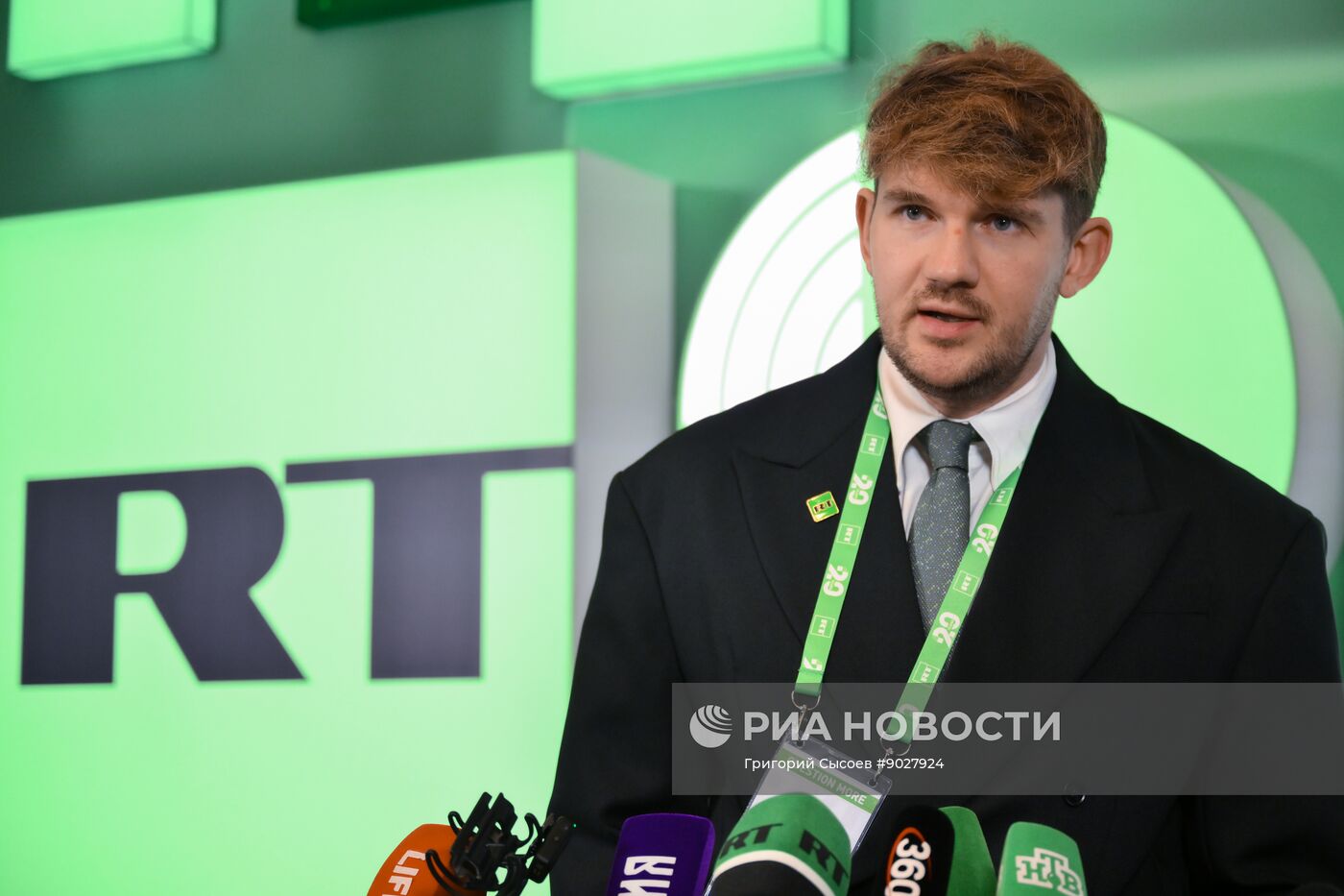 Празднование 20-летия международного телеканала RT