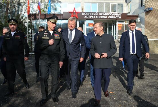 Рабочая поездка зампреда Совбеза РФ Дмитрия Медведева в Южный федеральный округ