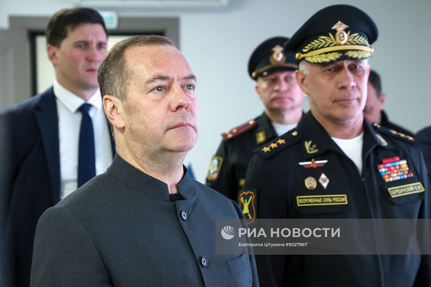 Рабочая поездка зампреда Совбеза РФ Дмитрия Медведева в Южный федеральный округ