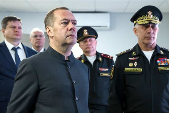 Рабочая поездка зампреда Совбеза РФ Дмитрия Медведева в Южный федеральный округ