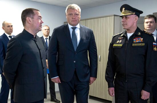 Рабочая поездка зампреда Совбеза РФ Дмитрия Медведева в Южный федеральный округ