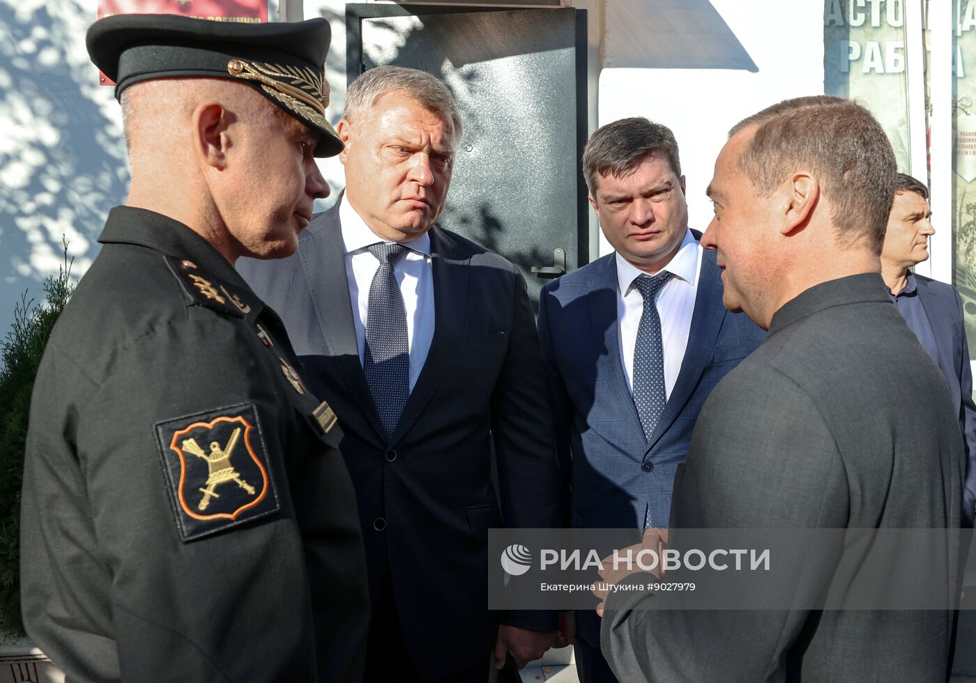 Рабочая поездка зампреда Совбеза РФ Дмитрия Медведева в Южный федеральный округ