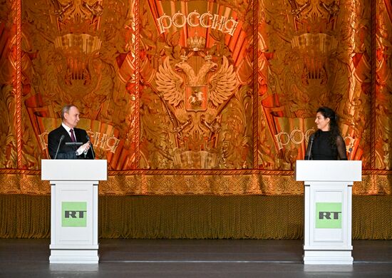 Празднование 20-летия международного телеканала RT 