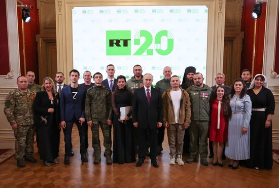 Празднование 20-летия международного телеканала RT